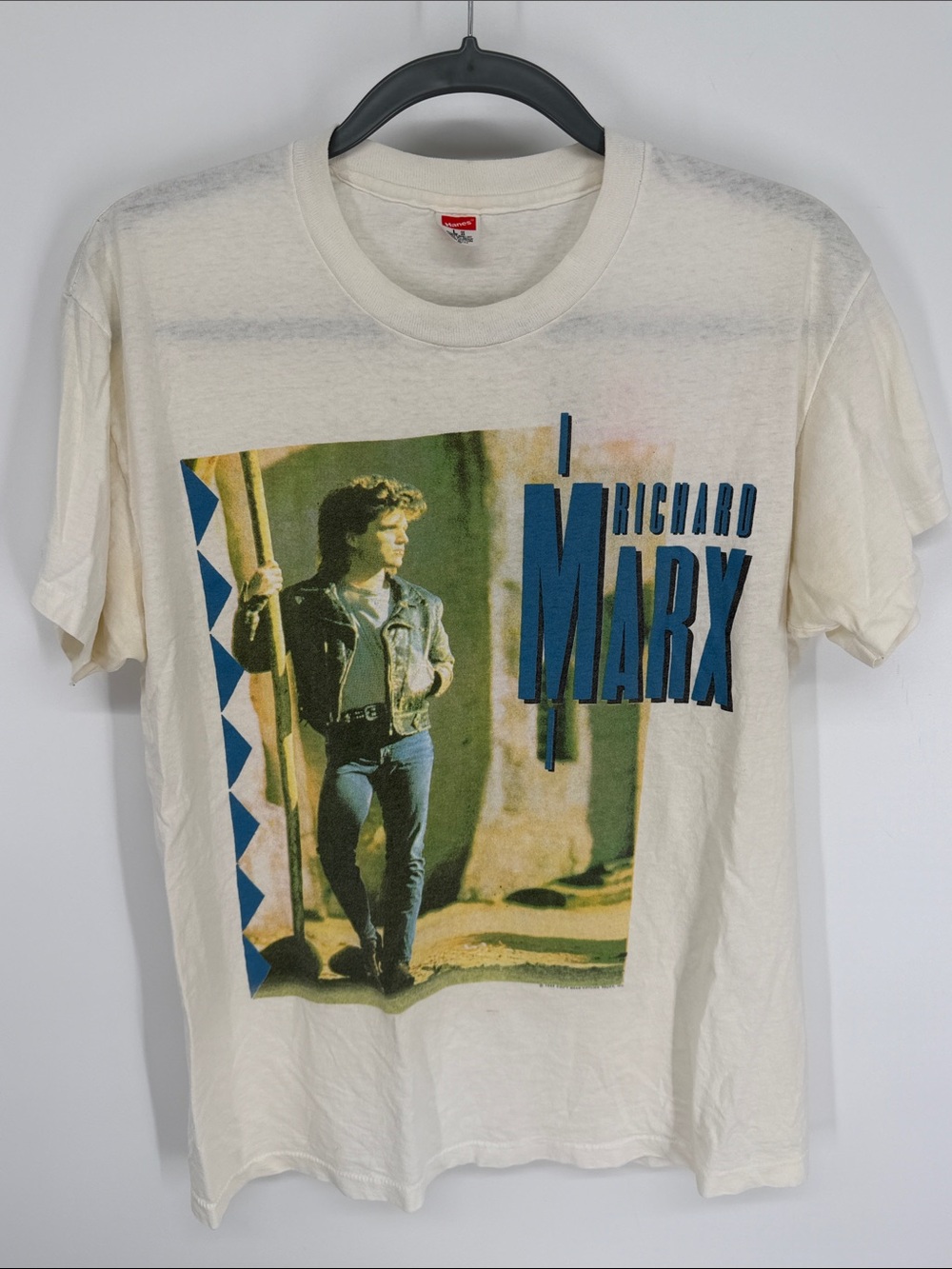 Vintage Richard Marx World Tour Concert Tee 89-90 Men’s Size L